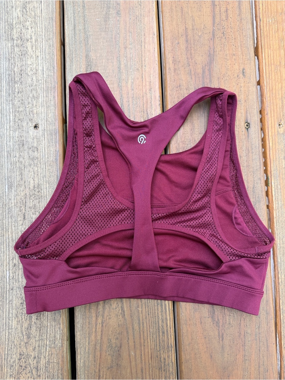C9 by Champion Maroon Racerback Sports Bra